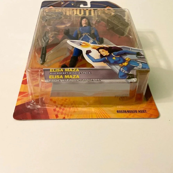 Vintage 1995 Kenner Gargoyles Elisa Maza Rocket Wing  Jet Pack Action Figure - Picture 5 of 16